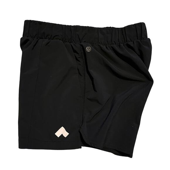 Zella Athletic Nordstrom Running Shorts‎ Small Black EUC - Picture 5 of 6